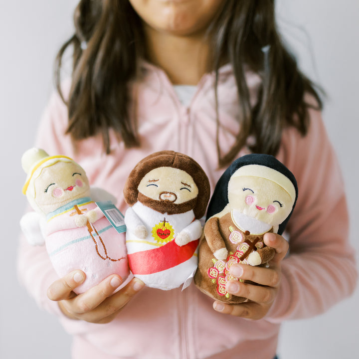 Mini Sacred Heart Jesus Plush Doll - Shining Light Dolls