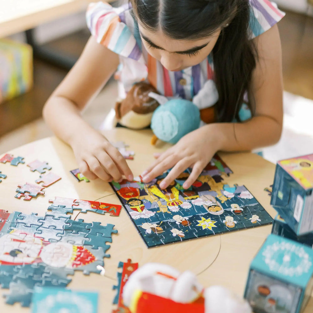 The Nativity Mini Puzzle - Shining Light Dolls